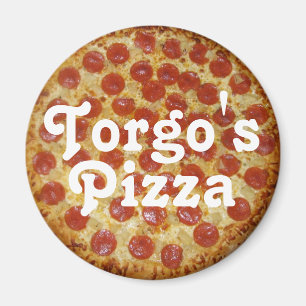 Imán La pizza de torgo