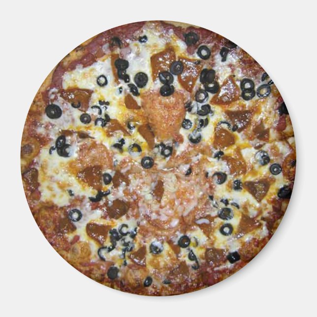 Imán La pizza de Works (Frente)