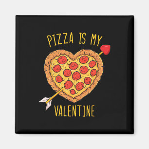 Imán La pizza es mi Chica Día de San Valentín de Valent