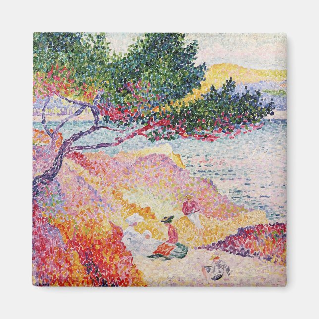 Imán La Plage de Saint-Clair, 1906-07 (Frente)