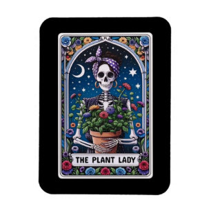 Imán La Planta Lady Tarot Card Magnet
