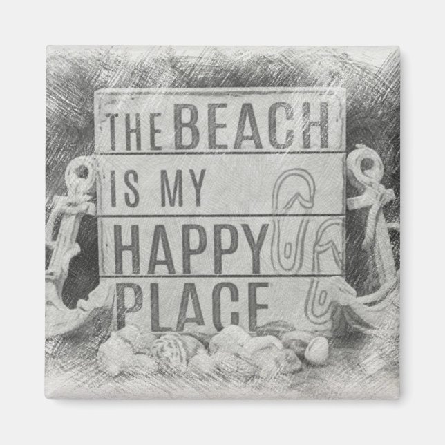 Imán La Playa (Frente)