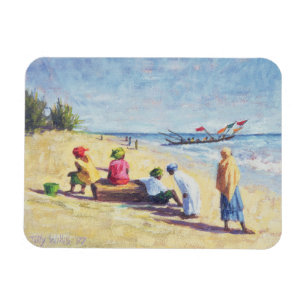 Imán La playa en Abene Senegal 1997