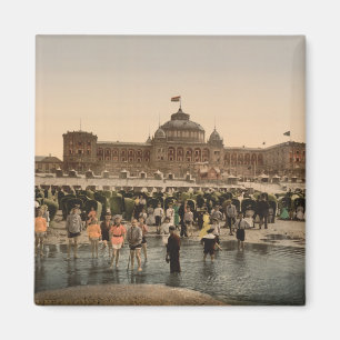Imán La playa y el Kursaal, Scheveningen, Países Bajos