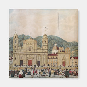 Imán La plaza de Bolivar, Bogotá, 1837