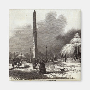 Imán La plaza de la Concordia, París