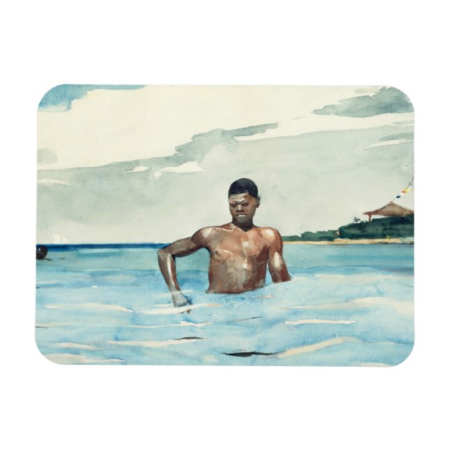 Imán La pluma, 1899 (Horizontal)