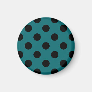 Imán La polka negra se pone en verde azulado