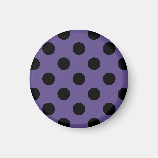 Imán La polka negra se pone sobre la ultravioleta (Frente)