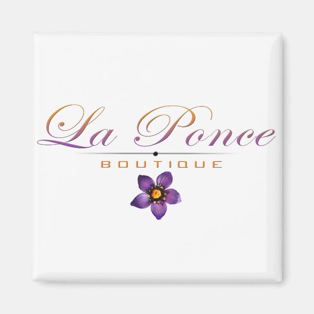 Imán La Ponce Boutique Magnet (Frente)