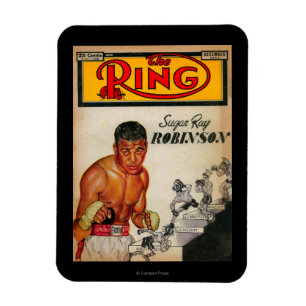 Imán La portada de revista 2 del anillo