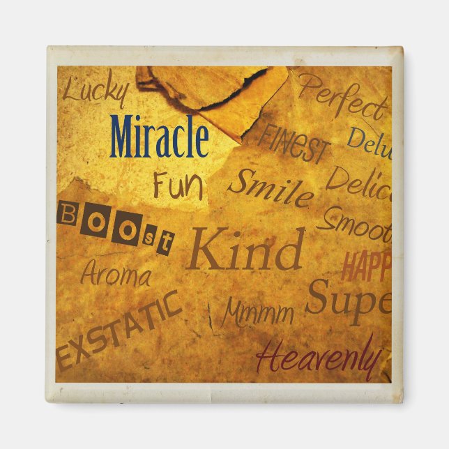 Imán ¡La Positividad Aumenta El Imán! (Frente)