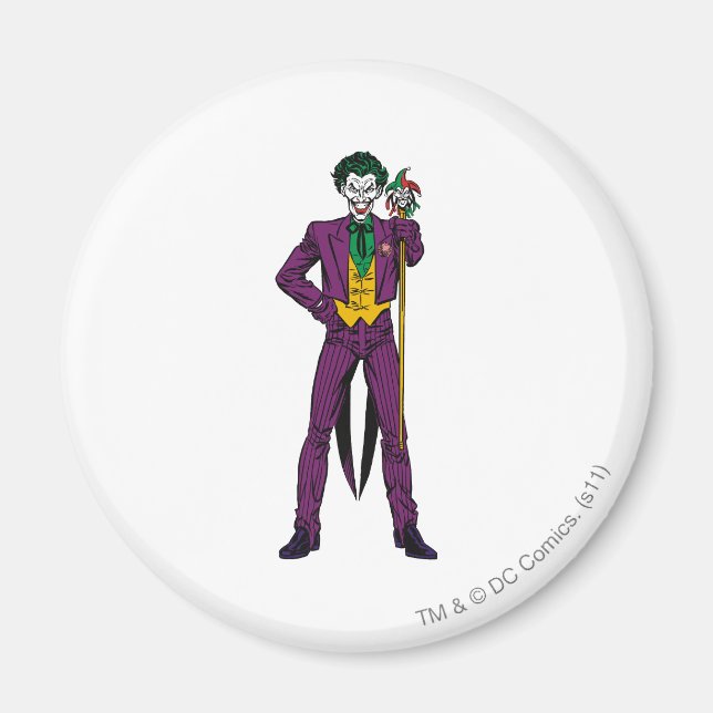 Imán La postura clásica del Joker (Frente)