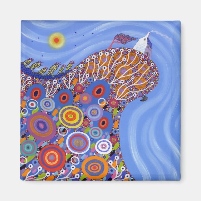 Imán La Precaria Oveja 2014 (Frente)