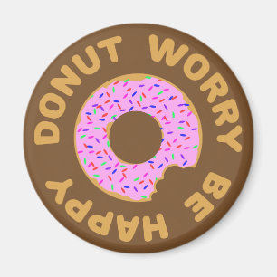 Imán La preocupación de Donut es feliz