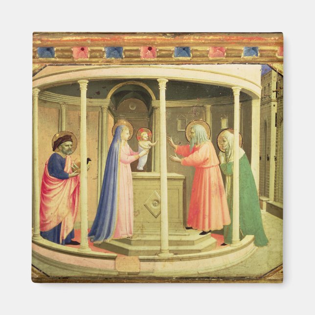 Imán La presentación en el templo (Frente)