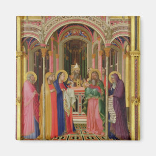 Imán La presentación en el templo, 1342 (tempera en p