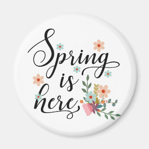 Imán la primavera está aquí