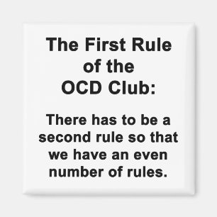 Imán La primera regla del club de OCD