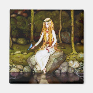 Imán La princesa en el bosque