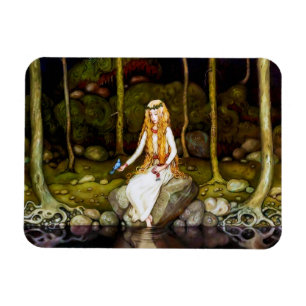 Imán La princesa en el bosque