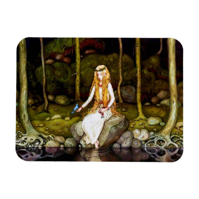 Imán La princesa en el bosque (Horizontal)