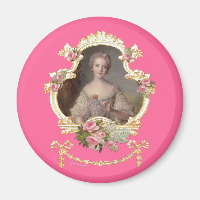 Imán La princesa Louise Marie de Francia (Frente)