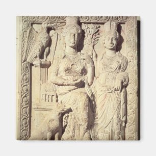 Imán La princesa Zenobia y una compañera