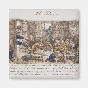 Imán La prisión, 1858 (grabado coloreado)