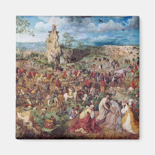 Imán La procesión al calvario, Pieter Bruegel