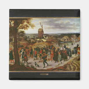 Imán La procesión de la boda