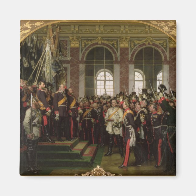 Imán La proclamación de Wilhelm (Frente)