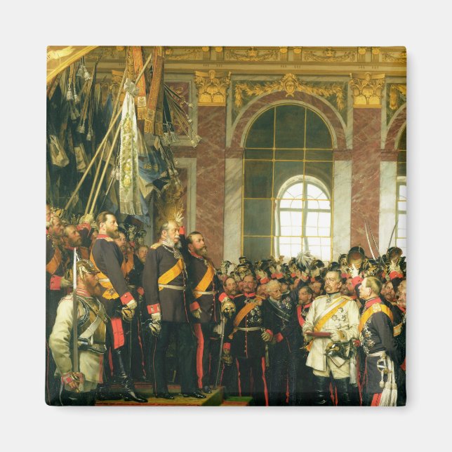 Imán La proclamación de Wilhelm como Kaiser (Frente)