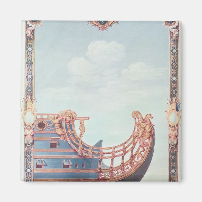 Imán La proeza de "Le Soleil Royal" (Frente)