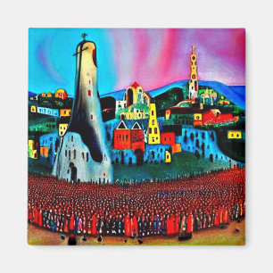 Imán La protesta masiva