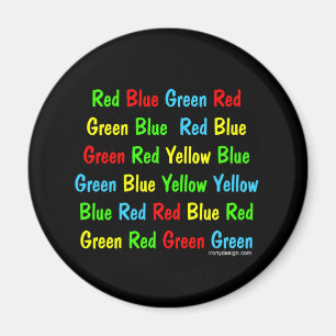 Imán La prueba de Stroop