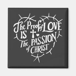 Imán La prueba del amor es la pasión de Cristo