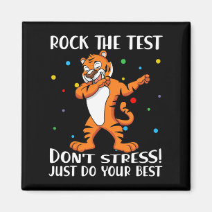 Imán La prueba no enfatiza sólo hacer tu mejor tigre