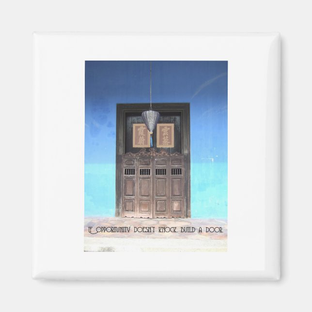 Imán La puerta de la oportunidad (Frente)