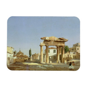 Imán La puerta del ágora en Atenas, 1843