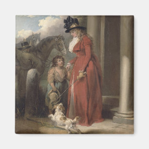Imán La puerta del escudero, c.1790 (aceite en lona)