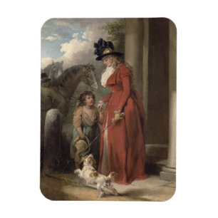 Imán La puerta del escudero, c.1790 (aceite en lona)