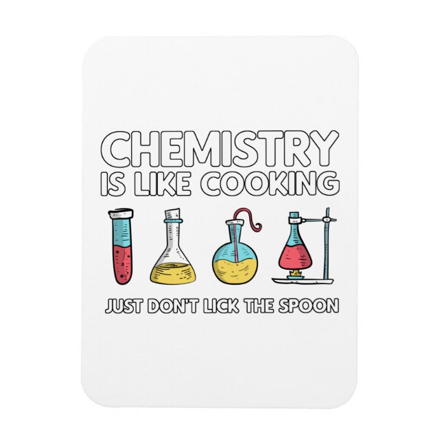 Imán La Química Es Como La Cocina (Vertical)