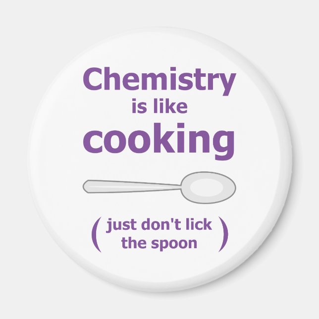 Imán La química es un experimento de científicos de cie (Frente)