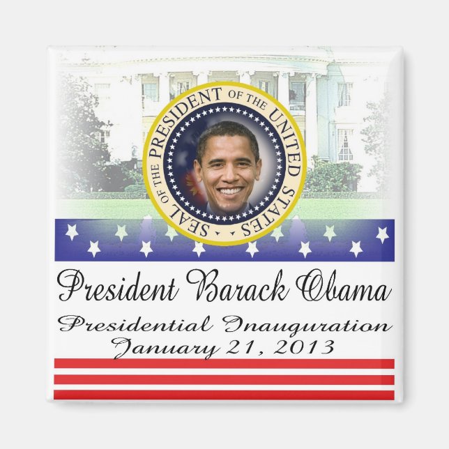 Imán La reelección del presidente Obama en 2012 (Frente)