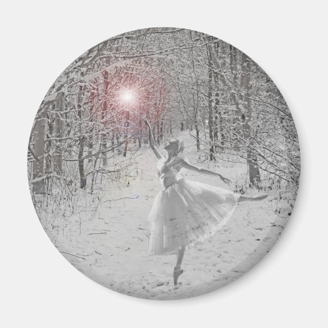 Imán La reina de la nieve (Frente)