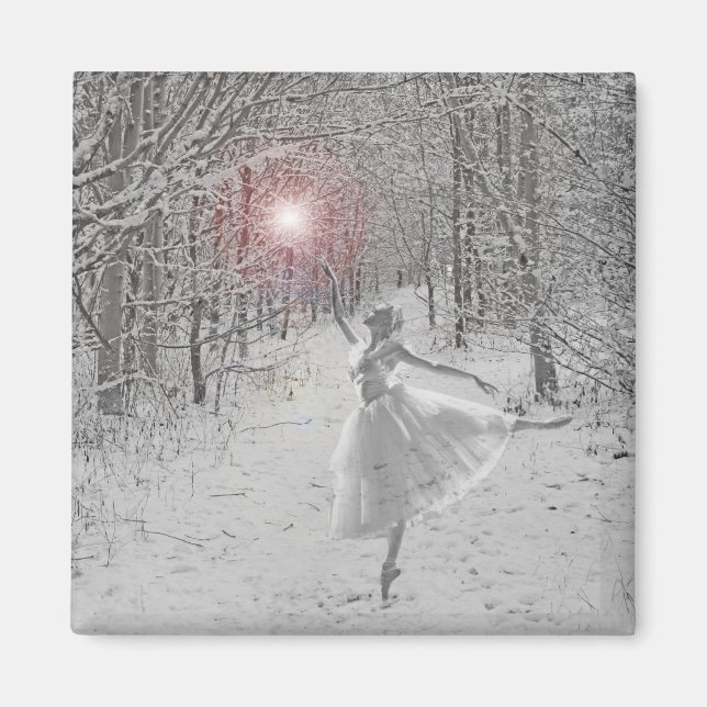 Imán La reina de la nieve (Frente)