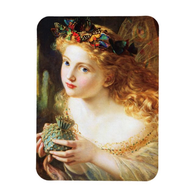 Imán La reina de las hadas - Sophie Anderson (Vertical)