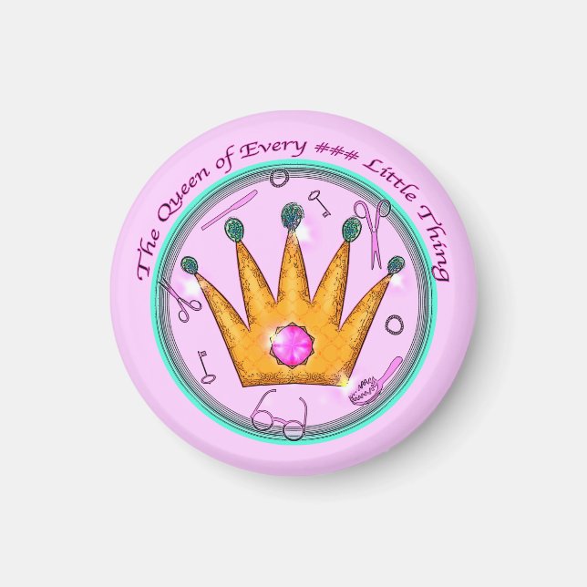 Imán La Reina de Todas las Cosas   (Frente)