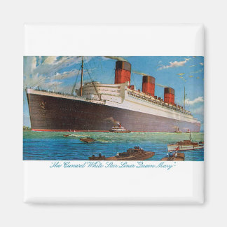 Imán La Reina María de Cunard White Star Line